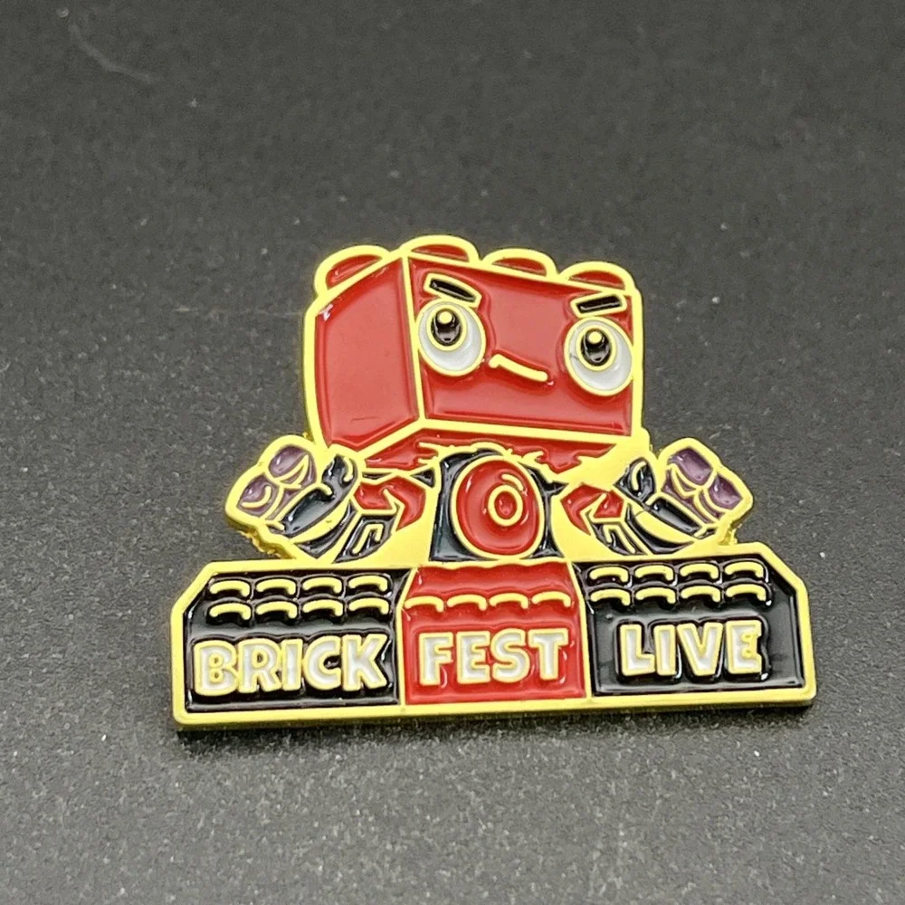 Brick Fest‎ Live Lapel Hat Pin